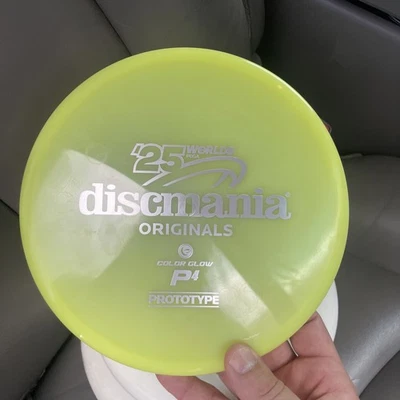 Discmania Originals Colorglow P4 Prototype 175g   - Image 1 of 3