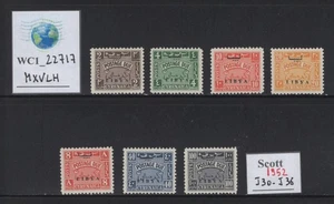 WC1_22717.ITALIAN AFRICAN COL:LIBYA POST WWII.1952 postage due.Sc.J30-J36. MVLH - Picture 1 of 1