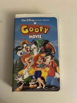 A Goofy Movie VHS Tape Movie Cartoon Children's Animated Walt Disney — 第 1/3 张图片