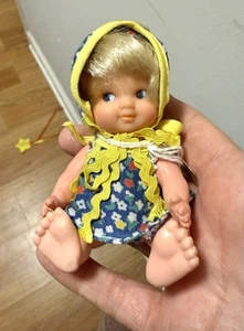 "MUÑECA PEEWEE VINTAGE 1966, U D CO INC UNEEDA, casa de muñecas tamaño 4,5""" - Imagen 1 de 6
