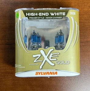 Par de bombillas de faros Sylvania XENON Silverstar ZXE GOLD 9006 - 9006SZG.PB2 - NUEVO - Imagen 1 de 2