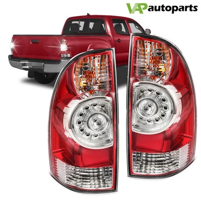 Par de luces traseras de freno izquierda+derecha para Toyota Tacoma 2005-2015 Foto 1 de 4
