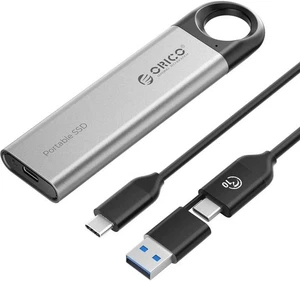 ORICO External SSD C10 - 1TB USB-C Portable Solid State Drive - Gray - Picture 1 of 4