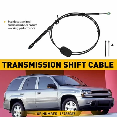 Transmission Shift Cable For 2005-2007 Buick Rainier 05-09 GMC Envoy 15785087 EV - Imagem 1 de 4