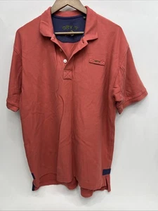 Orvis Men’s Heavyweight Polo Shirt Fly Fishing Outdoor Cotton- Size Large - Picture 1 of 7