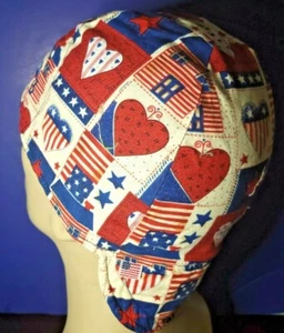American Heartland construcción hecha a medida, soldador, instalador de tuberías, sombrero de motociclista - Imagen 1 de 2