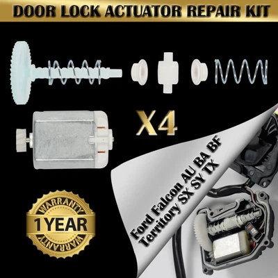 4x Door Lock Actuator Repair Kits for Ford Territory SX SY TX Laser KN Protoge - image 1 of 4