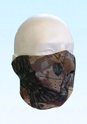 ZAN HEADGEAR ⭐TREE BARK HALF SKI BIKER SNOWBOARD HUNTING FACE MASK "NEW"