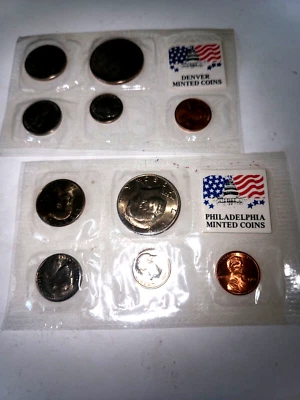 U.S. Mint 1983 P&D Mint Set /No Envelope/No Medal/Coins look good! See Pics - Image 1 of 4
