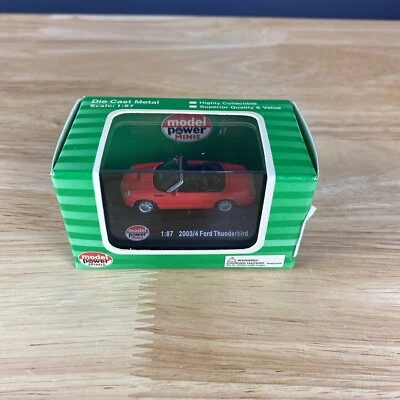 Modelo Power Minis 1:87 2003/4 Ford Thunderbird Foto 1 de 4