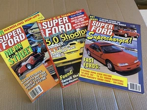 Super Ford Zeitschriften 3er Set. Guter Zustand. Jan 91,Aug 96,Okt 1988 - Bild 1 von 1