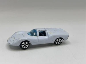 VINTAGE TINTOYS WHITE PORSCHE 910 WT 204 Diecast 1:60 TIN TOYS - Picture 1 of 5