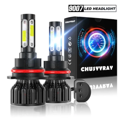 Faro LED 9007 Bombillas Hi/Lo 6000K Blanco Brillante HID para Crown Victoria 98-2011 Foto 1 de 4