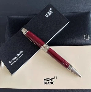 Bolígrafo Montblanc JFK Rojo Borgoña - Edición Especial 2025 - Caja Completa - NUEVO - Imagen 1 de 5