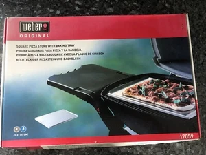 WEBER Pizzastein rechteckig 44 x 30 cm (17059) - Bild 1 von 5