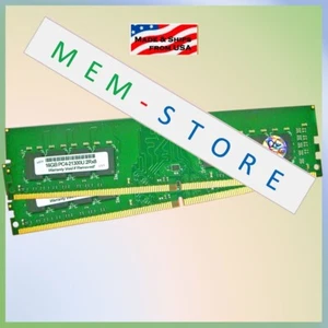 32GB 2x 16GB DDR4 2666MHz UDIMM RAM Compatible for Lenovo ThinkCentre M700 Small - Picture 1 of 4