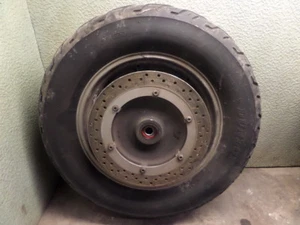 2008 YAMAHA ROYAL STAR VENTURE S REAR DUNLOP WHEEL TIRE PACKAGE 150/90B15M/C - Picture 1 of 10