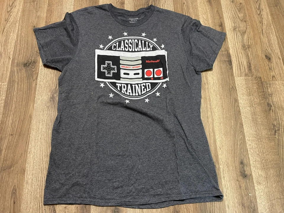 Camisa Nintendo Entertainment System, para hombre talla grande, de entrenamiento clásico Foto 1 de 4