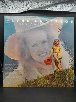 Lynn Anderson: What A Man My Man Is Columbia Records KC 33293 LP Album Vinyl  - Image 1 of 2