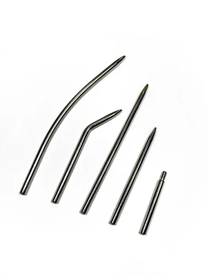 5 Pc 550 Paracord Or Leather Stainless Steel Stitching And Lacing Needle Fid Set Foto 1 de 4