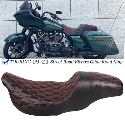 Rider Passenger Step Up Seat For Harley Road Electra Street Glide Special FLHTK Foto 1 de 4