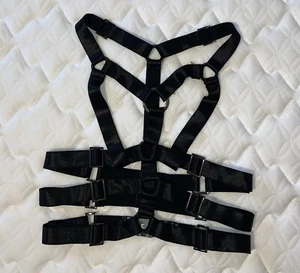 TEALE COCO DEVILS SPINE HARNESS-BLACK- OS - Picture 1 of 4