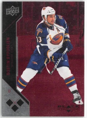 2011-12 Black Diamond Ruby #163 Dustin Byfuglien /100 - Image 1 of 2