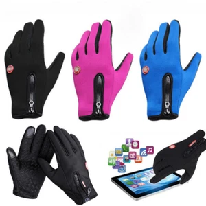 Guanti da Ciclismo Termici Caldi per Bici Touchscreen, Antivento, Fodera in pile - Bild 1 von 15