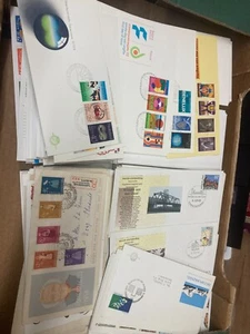 Netherlands 100 random FDC covers from all periods many great sets - Picture 1 of 19