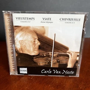 Carlo Van Neste CD Belgian Violin School Concertos Vieuxtemps Ysaye Chevreuille - Picture 1 of 6