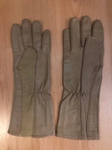 GIBSON & BARNES SUMMER FLYERS GLOVE- SIZE 8 MILITARY FLYER TAN - Picture 1 of 3