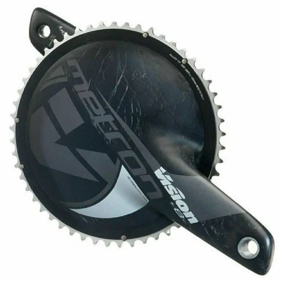 Vision Metron TT Carbon Crankset | 172.5mm Road/Tri 39/53T 386EVO - Image 1 of 4