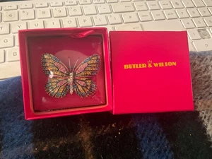 Butler & Wilson Butterfly Brooch new factory sealed - Picture 1 of 1