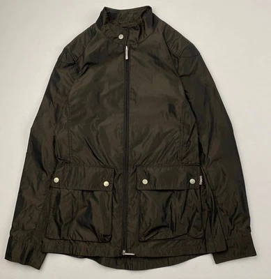 Chaqueta de lluvia ligera Burberry London marrón para dama - Talla: 36, aprox. S Foto 1 de 4