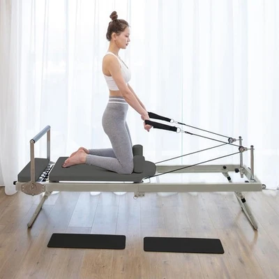 Máquina Pilates Reformer Plegable, Equipo Reformer Pilates para Gimnasio Uso Doméstico Foto 1 de 4