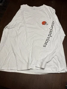 Men’s XXL Vintard Vines Long sleeve Cleveland Browns Shirt New W/O Tags - Picture 1 of 4