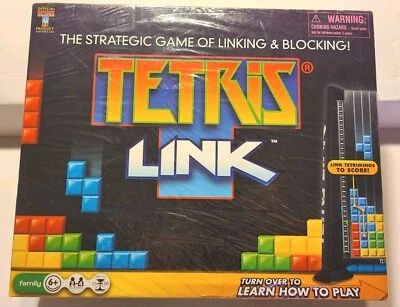 BRAND NEW SEALED 2011 Tetris Link Family Toy Game Tetriminos (2-4 Player) Age 6+ - Image 1 of 4