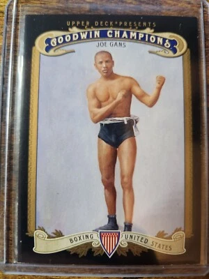 2012 Upper Deck Goodwin Champions Joe Gans SP #178 Boxing - Image 1 of 2