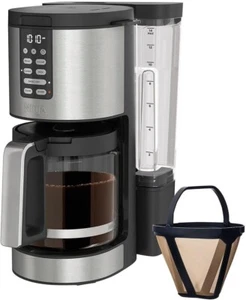 Ninja Programmierbare XL 14 Tassen Kaffeemaschine PRO Schwarz DCM201BK LESEN - Bild 1 von 6
