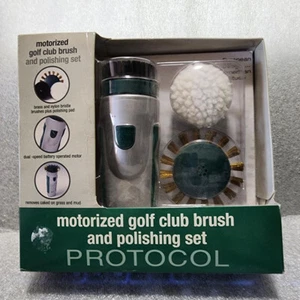 PROTOCOL MOTORIZED GOLF CLUB BRUSH AND POLISHING SET 7062 - Picture 1 of 7