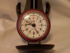 SWISS ARMY VIOXX DUAL TIME TRAVEL ALARM CLOCK INCLUDING BATTERY