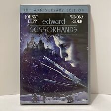 Edward Scissorhands (DVD, 2005, 10th Anniversary Edition Widescreen) Johnny Depp