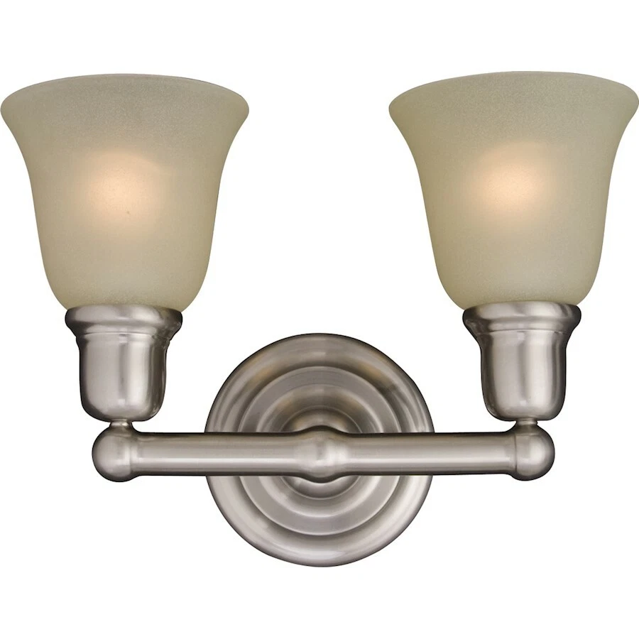 Maxim Lighting Bel Air 2-Light Bath Vanity Satin Nickel - 11087SVSN - Image 1 of 1