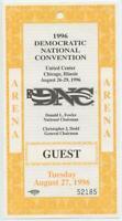 Details about   1996 Democratic National Convention Podium Passes 8/26-8/29 Set Clinton/Gore