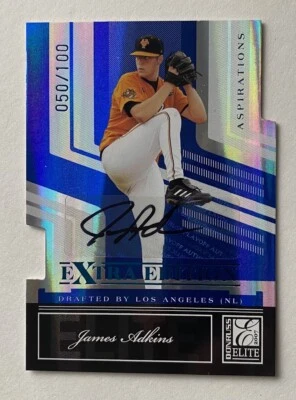 2007 Donruss Elite Extra Edition /100 James Adkins #44 Auto Die Cut - Image 1 of 2