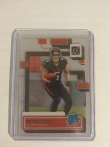 2022 PANINI CLEARLY DONRUSS #57 DRAKE LONDON RATED ROOKIE ATLANTA FALCONS - Picture 1 of 2