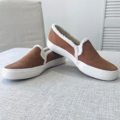 Zapatos sin cordones KEDS beige gamuza imitación piel de oveja espuma de ensueño WH61507 talla 9 Foto 1 de 4