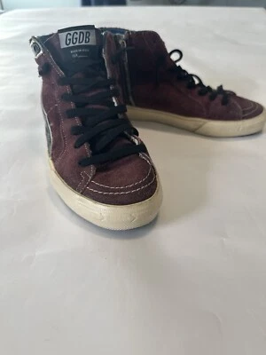 Горки Golden Goose темно-бордовые / унисекс 36 мужские / 38 женские - Изображение 1 из 4