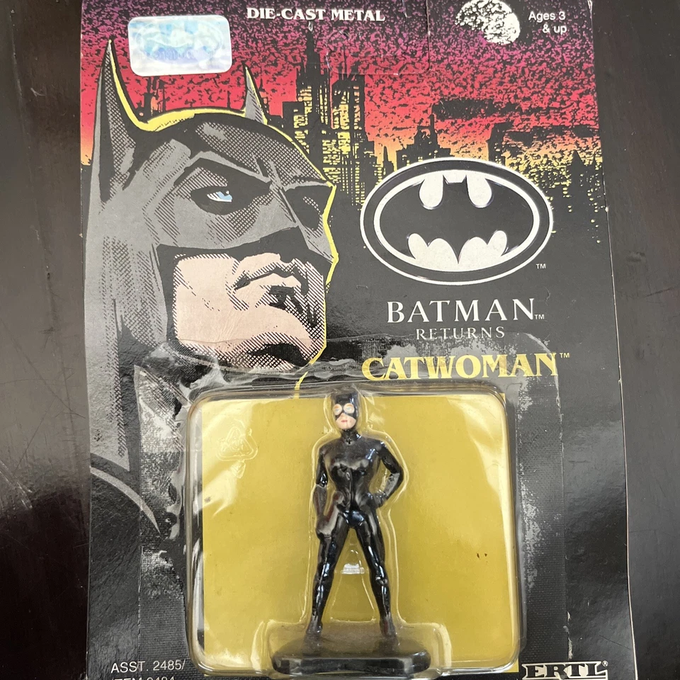 Figura de metal fundido a presión Batman Returns Catwoman 1991 ERTL NUEVO Foto 1 de 1