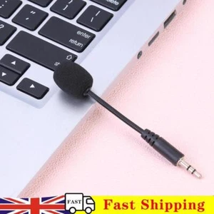 Mini 3.5mm Hands-Free External Headset Microphone Flexible Microphone for Phone - Afbeelding 1 van 8